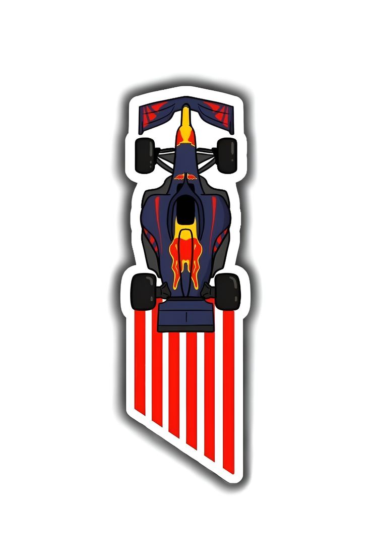 Red Bull TopDown — Formula 1 Sticker
