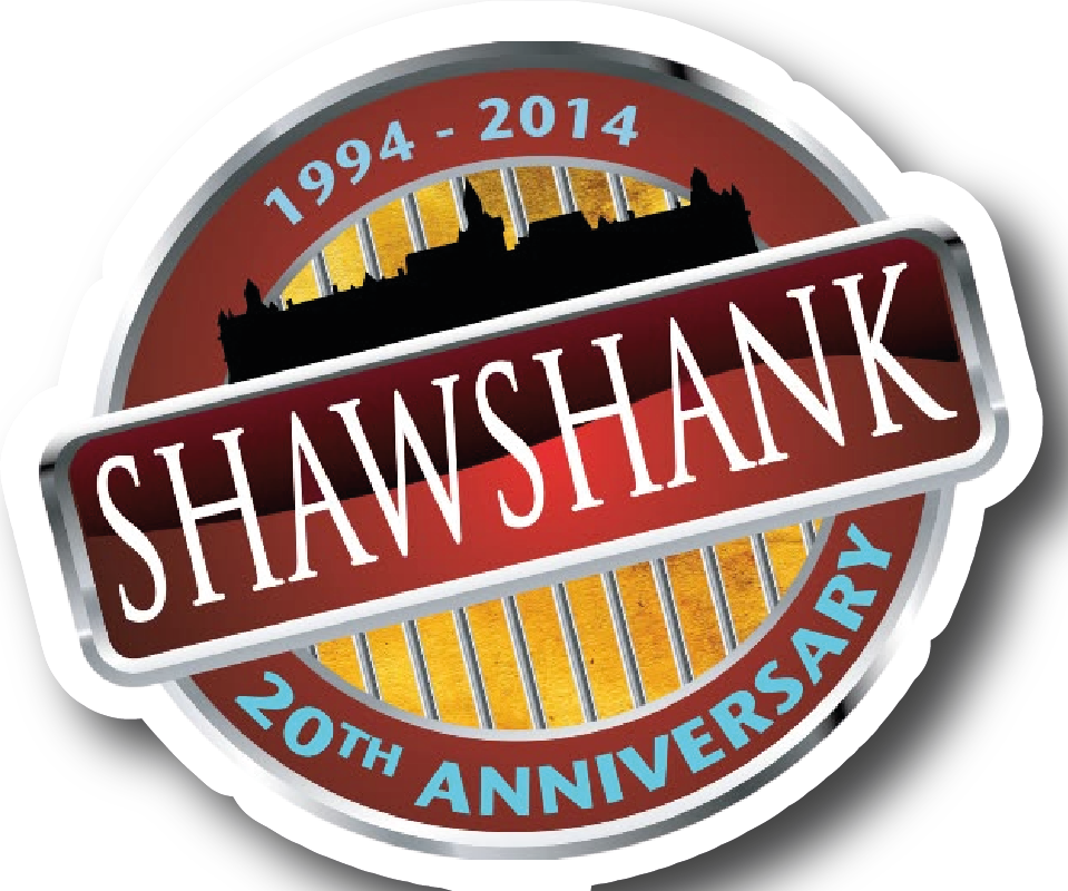 Shawshank 20th Anniversary — Prison Crest Sticker