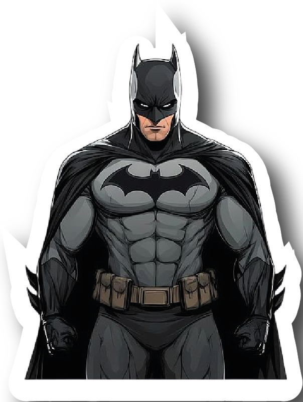 Batman — Armored Suit Full Body Sticker