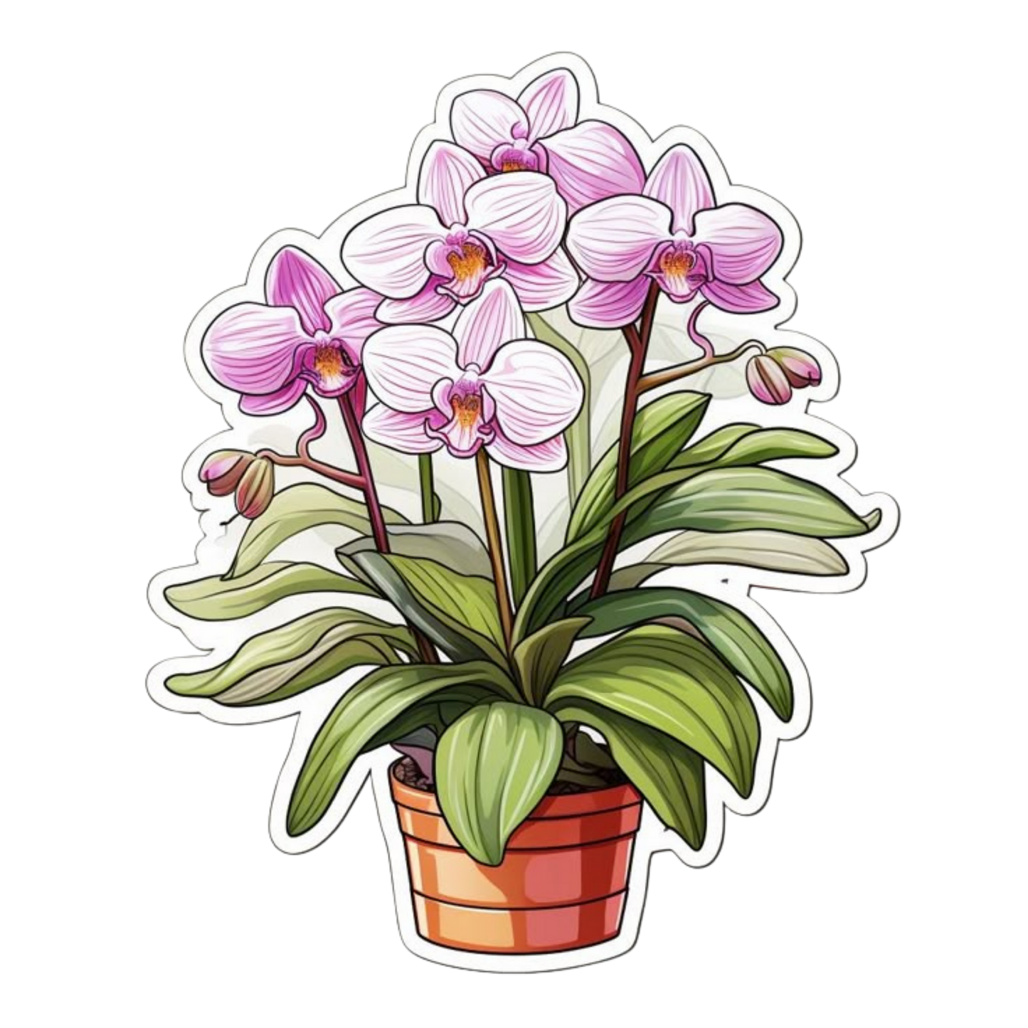 Flower Sticker #21