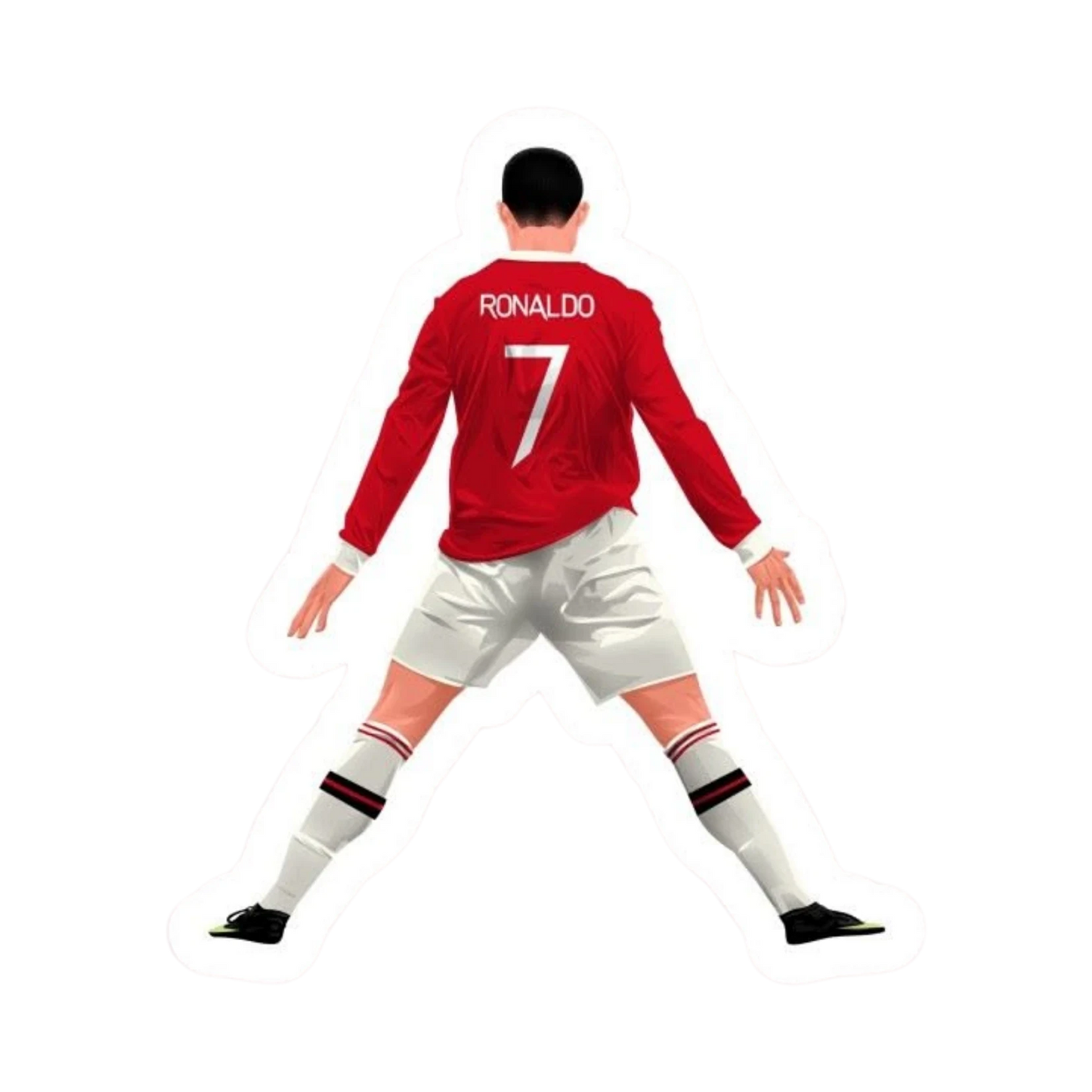 Portugal Football Flag Banner Sticker