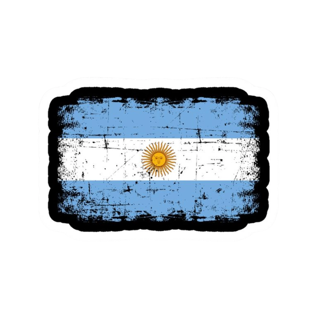 Premium Argentine football glossy sticker - Argentina Football Sticker #69 - Premium Glossy