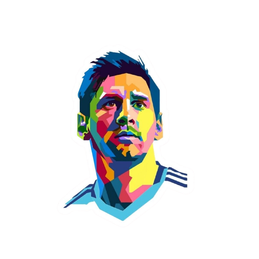 Premium Argentine football glossy sticker - Argentina Football Sticker #78 - Premium Glossy