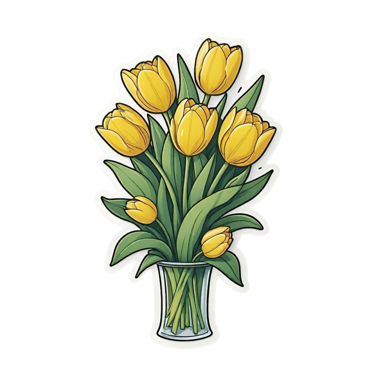 Flower Sticker #37