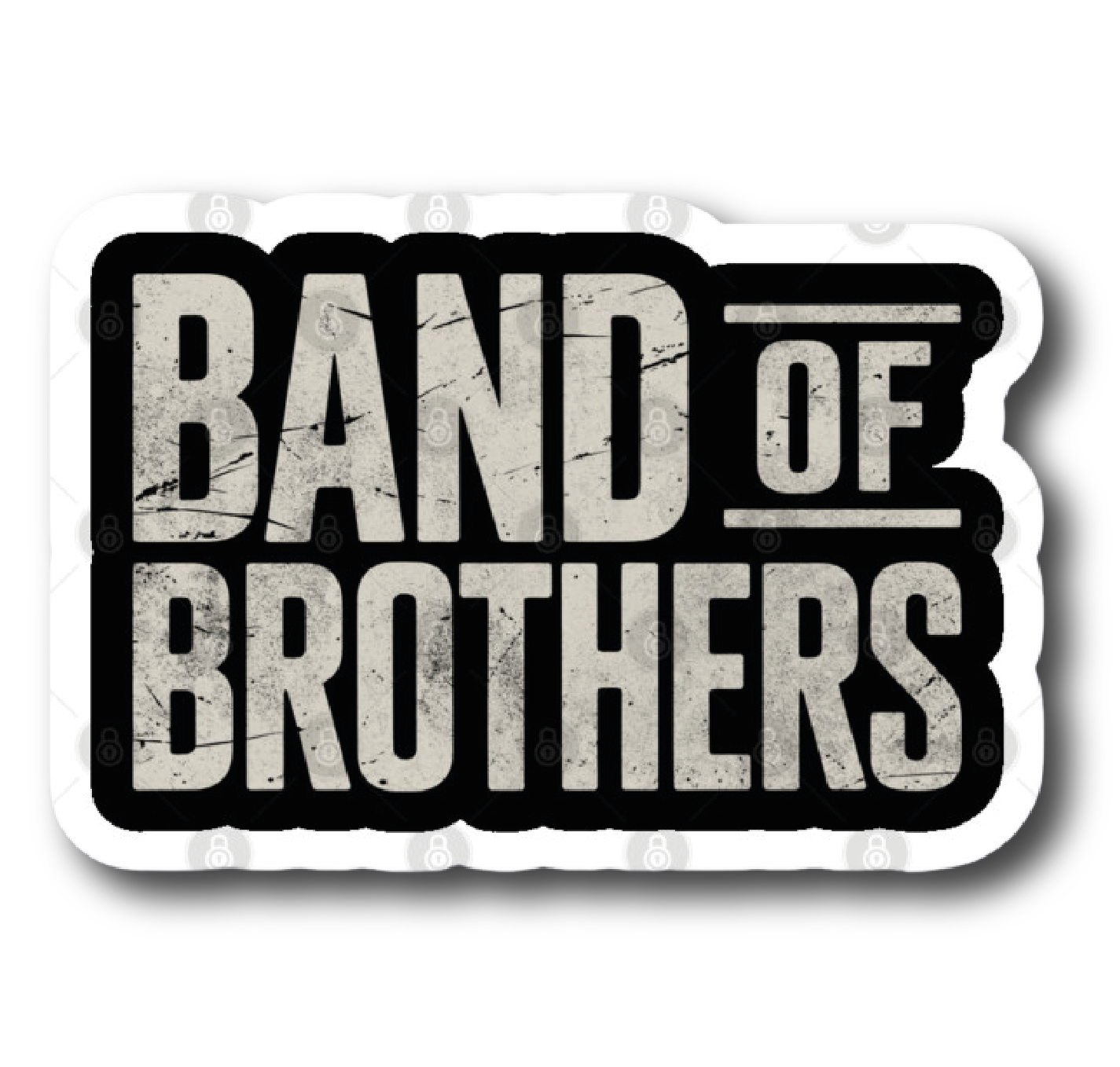 Band of Brothers All-Star Poster Sticker #14 - Premium Glossy Poster Sticker