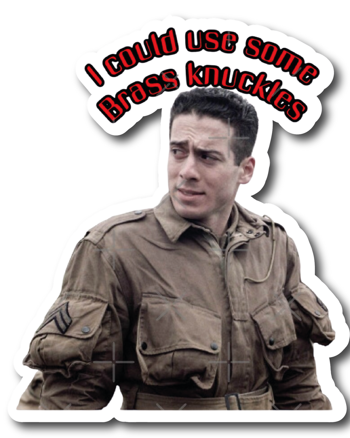 Band of Brothers All-Star Poster Sticker #22 - Premium Glossy Poster Sticker
