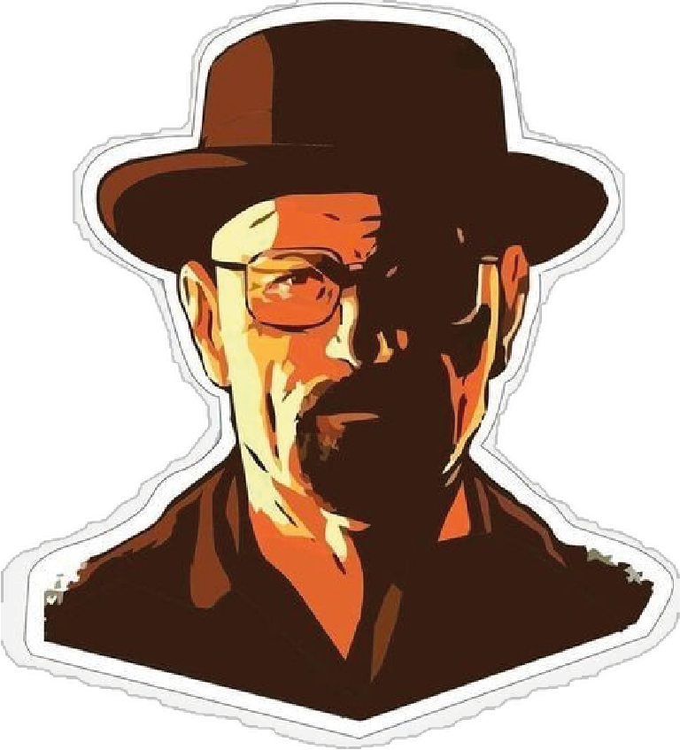 Breaking Bad All-Star Poster Sticker #10 - Premium Glossy Poster Sticker
