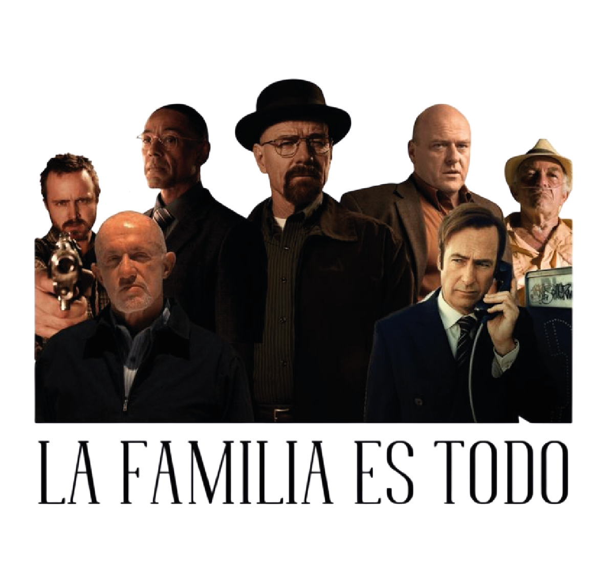 Breaking Bad All-Star Poster Sticker #4 - Premium Glossy Poster Sticker
