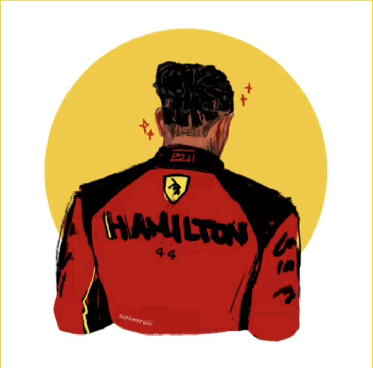 F1 Illustration 02 — Formula 1 Sticker