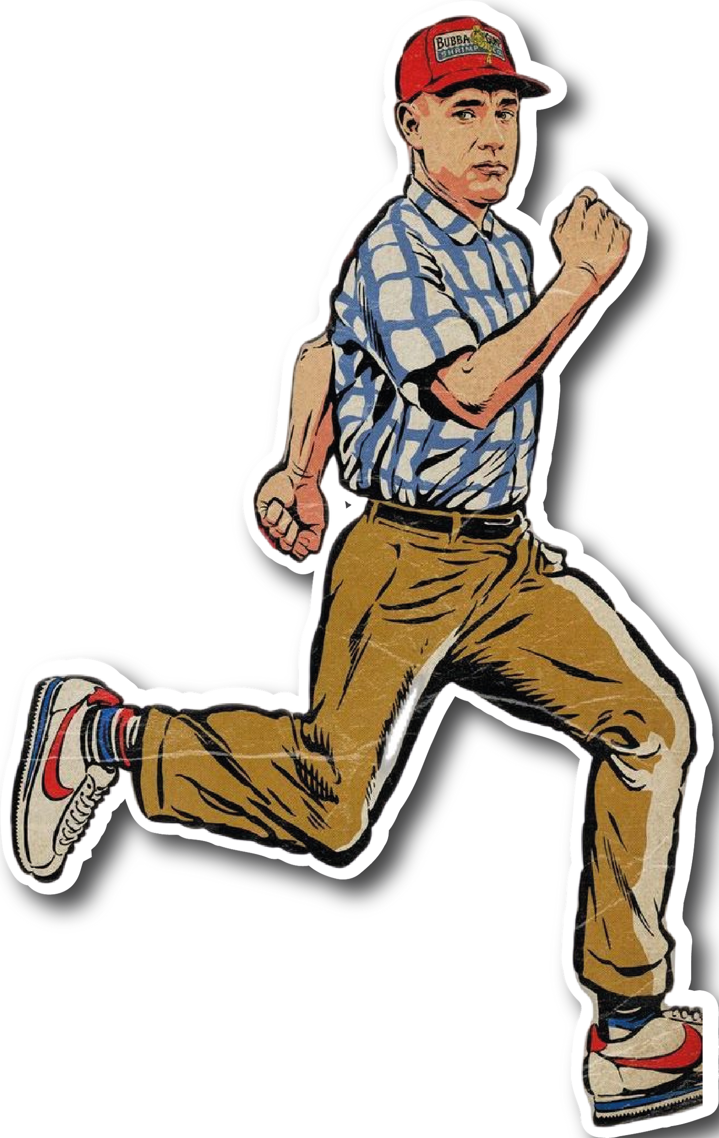 Forrest Gump — Bubba Gump Shrimp Co. Cap Runner Sticker