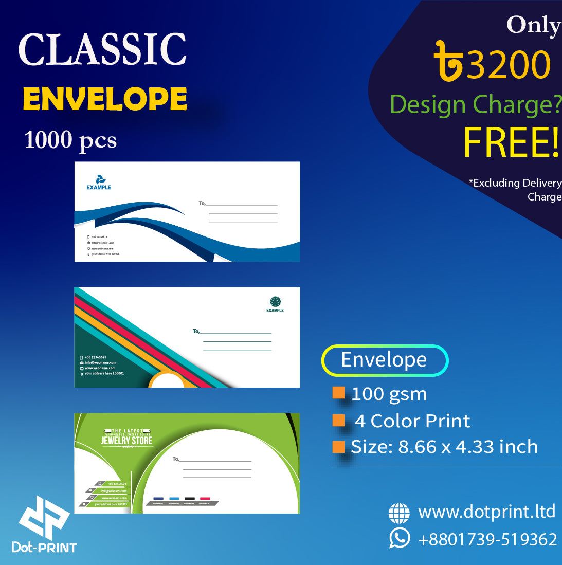 Custom Printed Envelopes