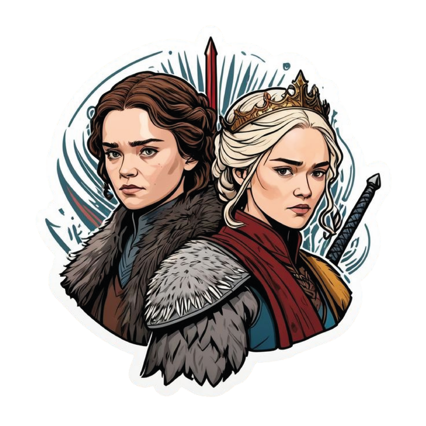 Game of Thrones All-Star Poster Sticker #14 - Premium Glossy Poster Sticker