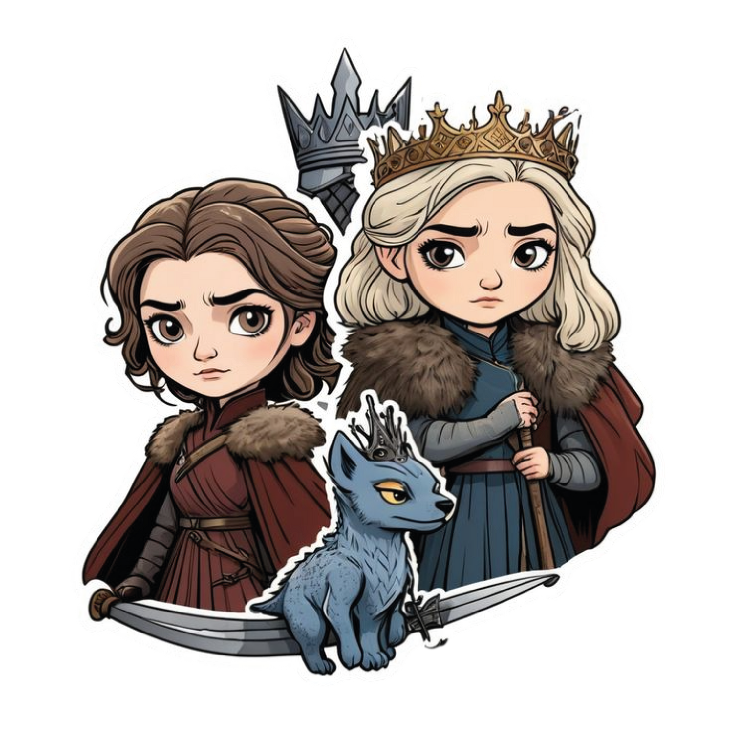 Game of Thrones All-Star Poster Sticker #24 - Premium Glossy Poster Sticker