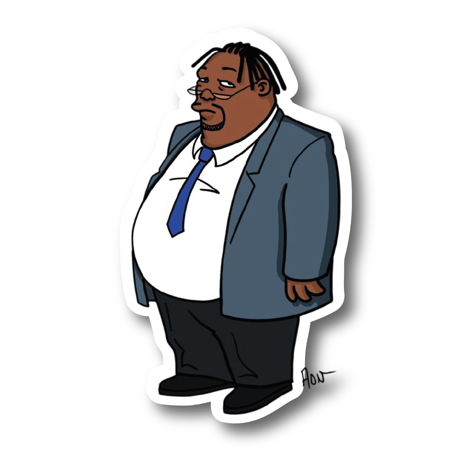 The War All-Star Poster Sticker #14 - Premium Glossy Poster Sticker