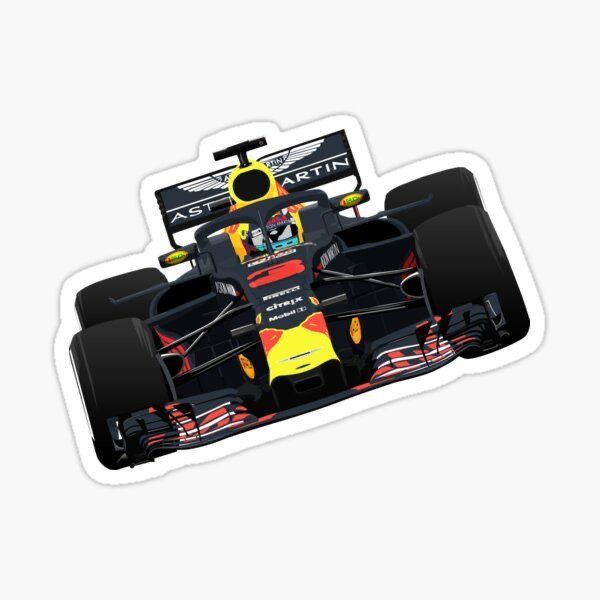 Red Bull Car — Formula 1 Sticker