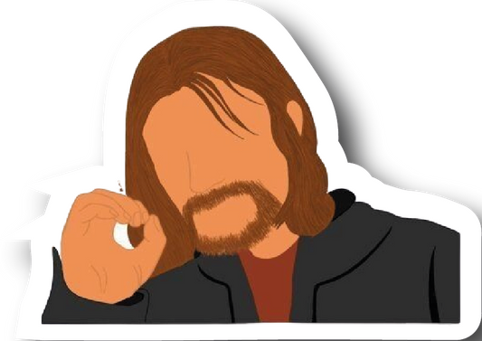 The One Ring — Close-Up Portrait Sticker