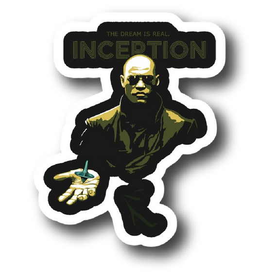 Dream Extractor — Spinning Top in Hand Sticker