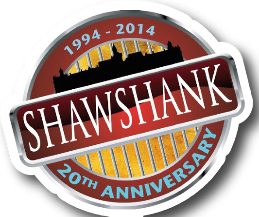 Shawshank 20th Anniversary — Prison Crest Sticker
