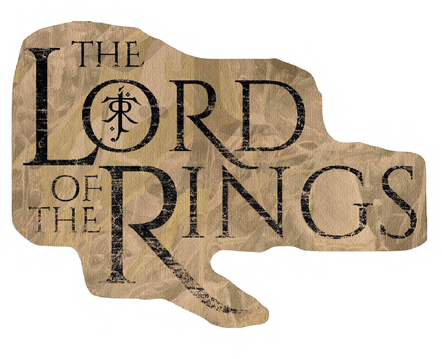 The Lord of the Rings Logo — Tolkien Monogram Sticker