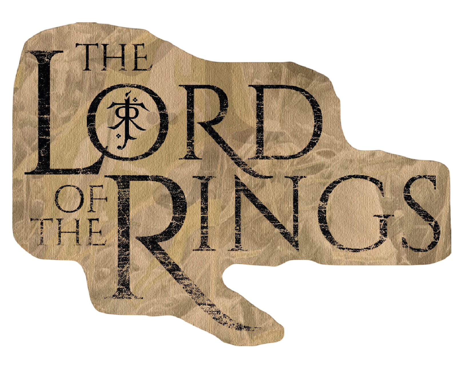 The Lord of the Rings Logo — Tolkien Monogram Sticker
