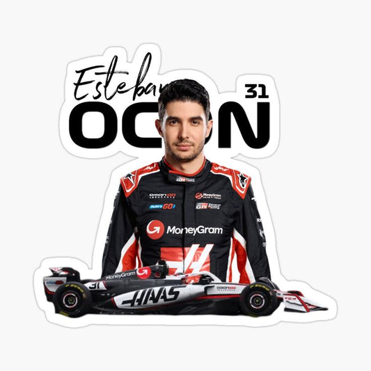 Max Portrait — Formula 1 Sticker