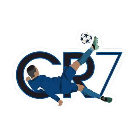 CR7 Bicycle Kick Champions League Illustrated Sticker