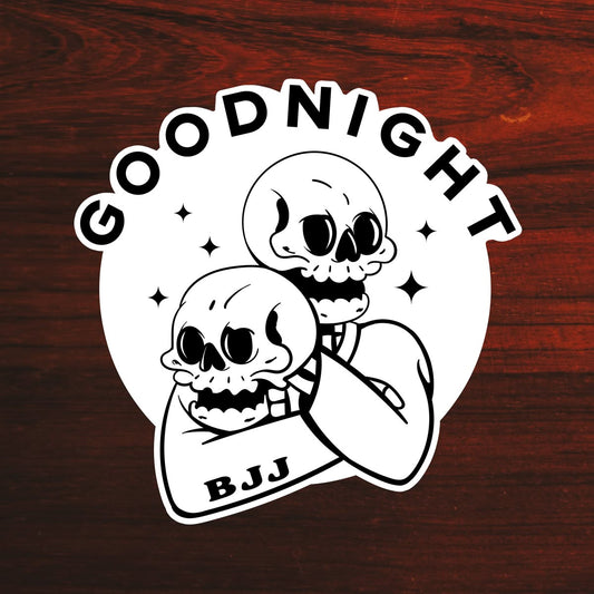 Goodnight BJJ — Skulls Sticker