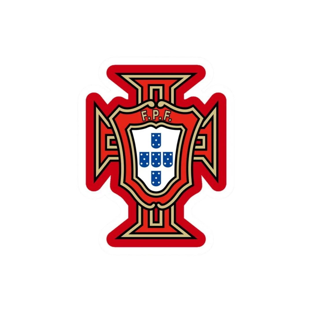 Portugal FPF National Team Crest Badge Sticker