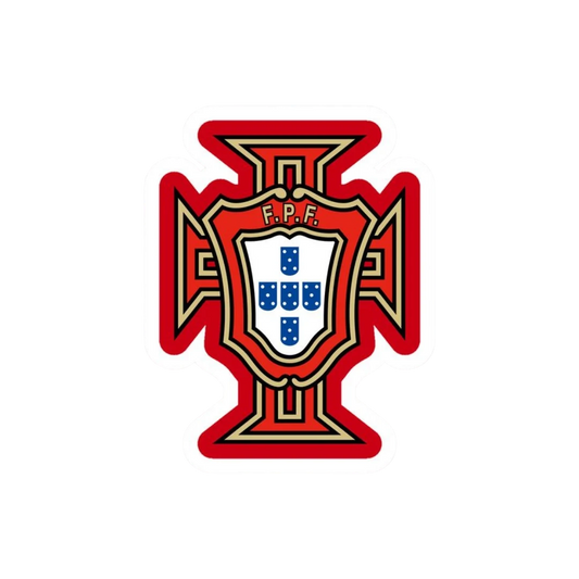 Portugal FPF National Team Crest Badge Sticker