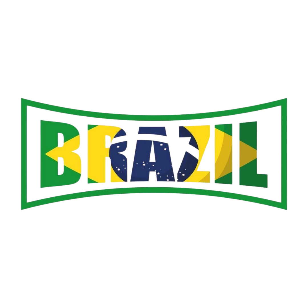 Premium Brazilian football glossy sticker - Brazil Football Sticker #17 - Premium Glossy