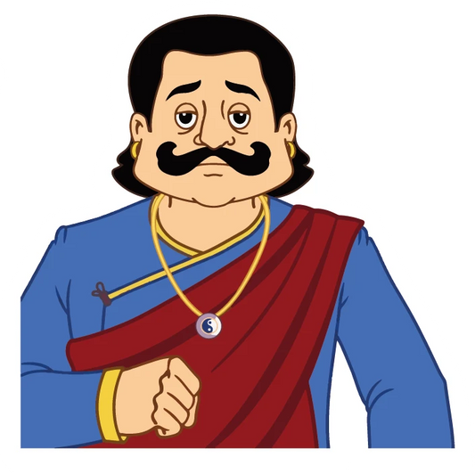Gopal Bhar Raja Sad Worried Sticker