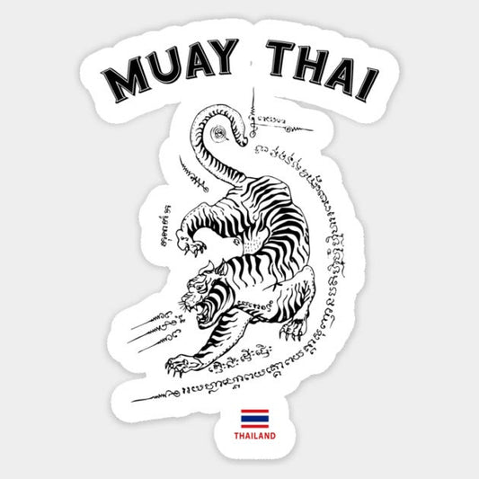 Muay Thai — Sak Yant Tiger Sticker