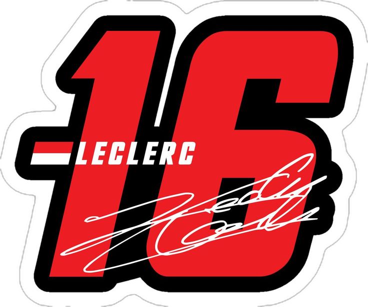 Leclerc Victory — Formula 1 Sticker