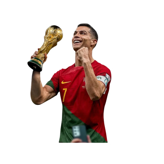 Cristiano Ronaldo World Cup Trophy Portugal Sticker