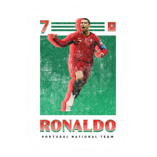 Cristiano Ronaldo Portugal National Team Poster Sticker