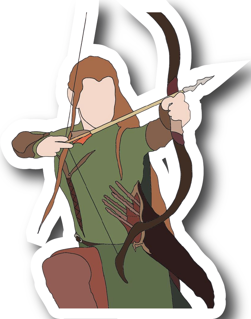 Tauriel — Elven Archer Sticker