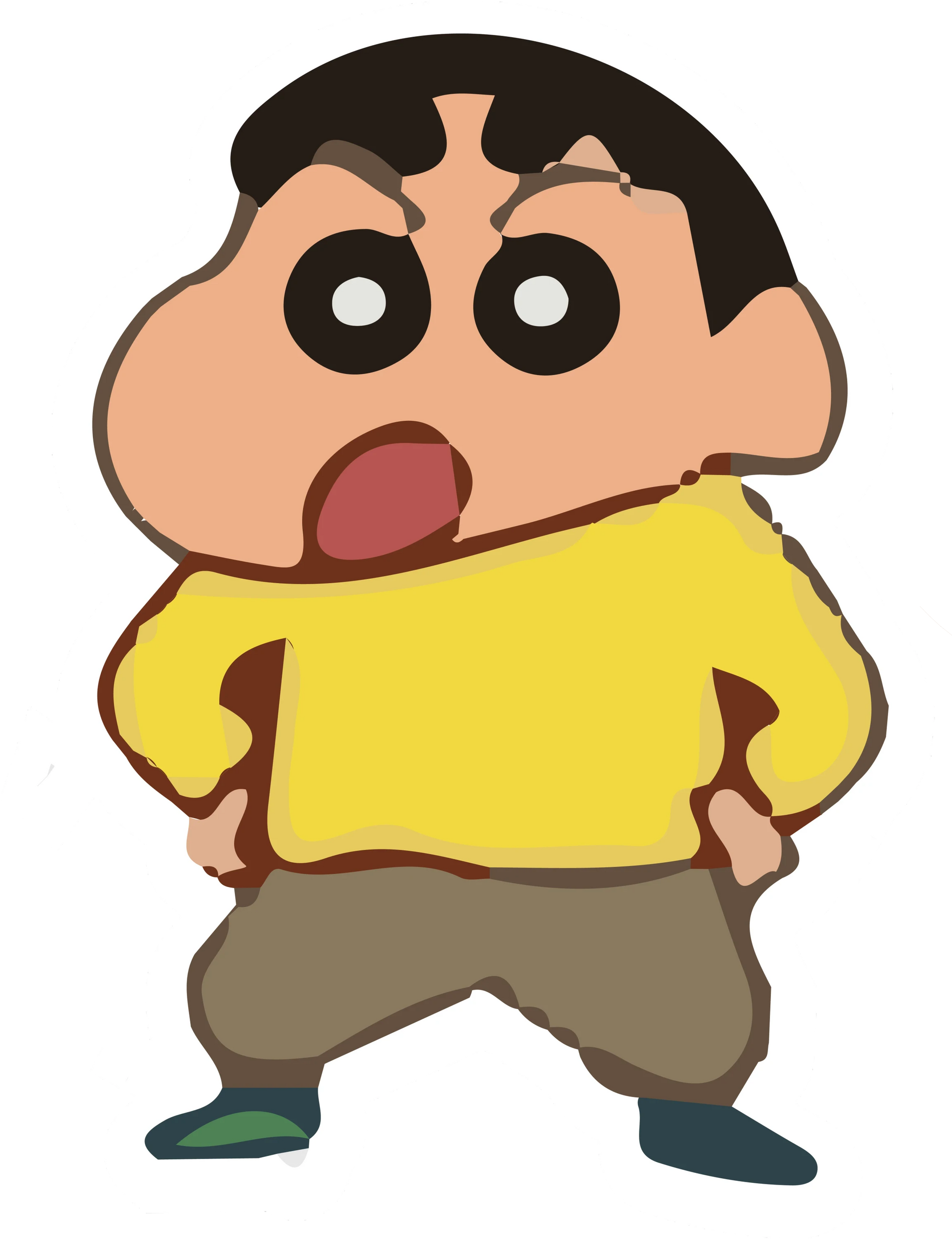 Kazama Shinchan Friend Standing Sticker