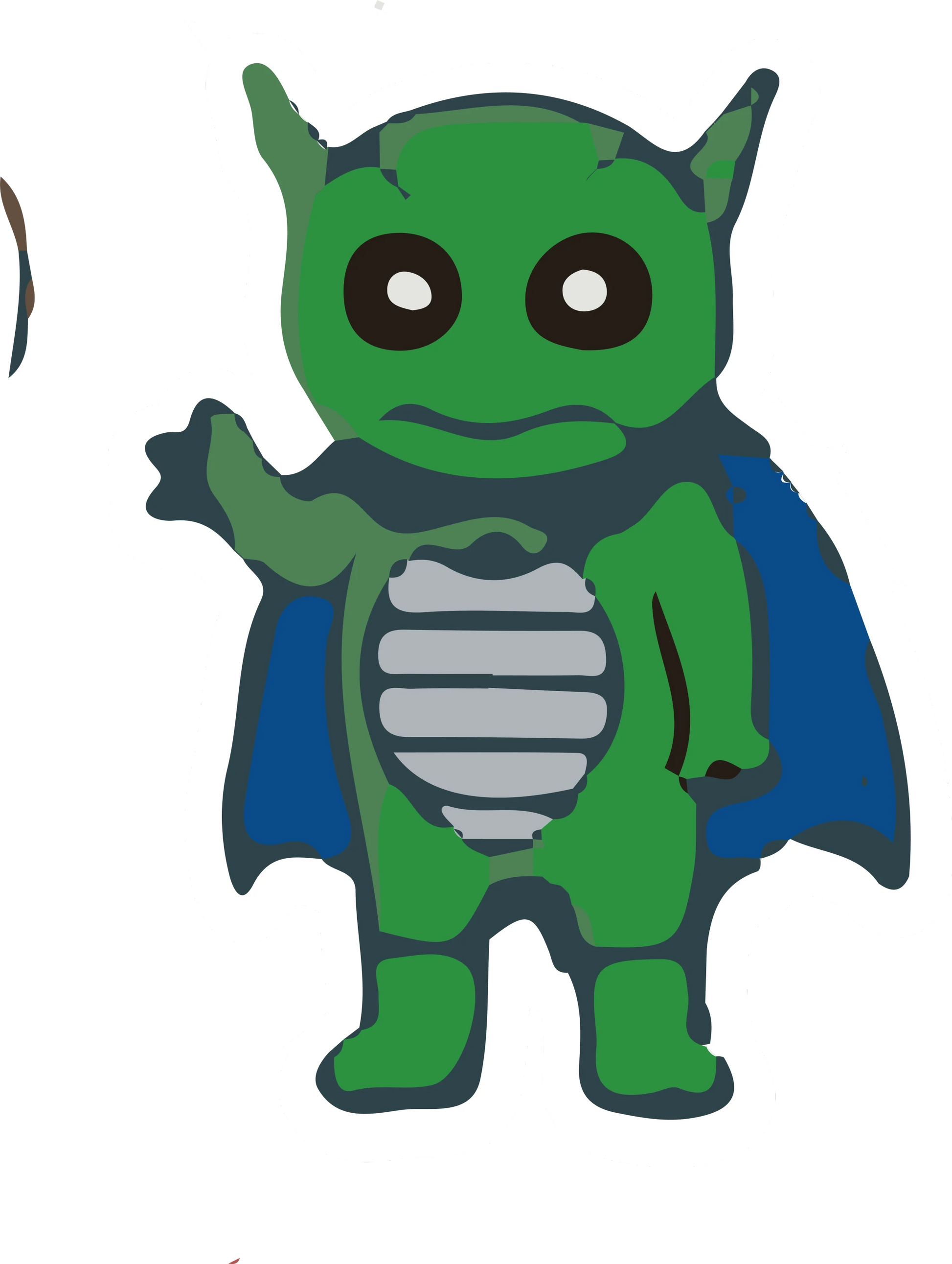 Shinchan Action Mask Hero Sticker