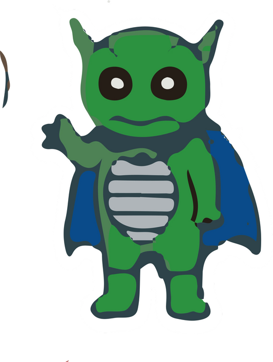 Shinchan Action Mask Hero Sticker