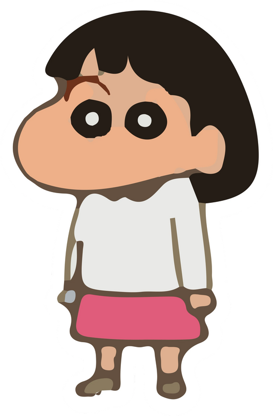 Nene Shinchan Friend Standing Sticker