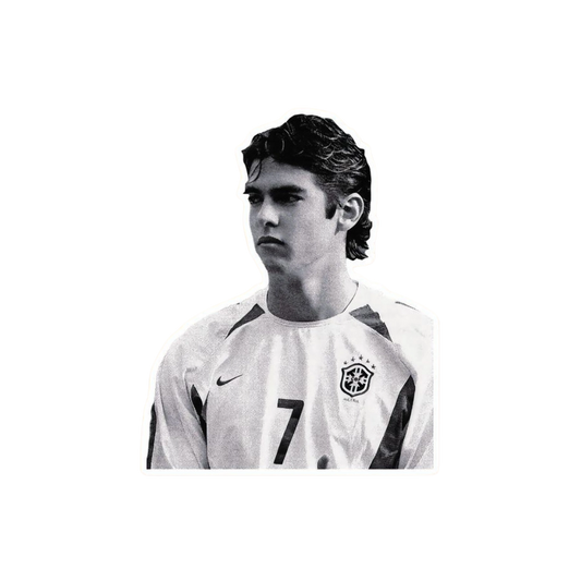 Premium Brazilian football glossy sticker - Brazil Football Sticker #43 - Premium Glossy