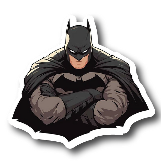 Batman — Arms Crossed Stare Sticker