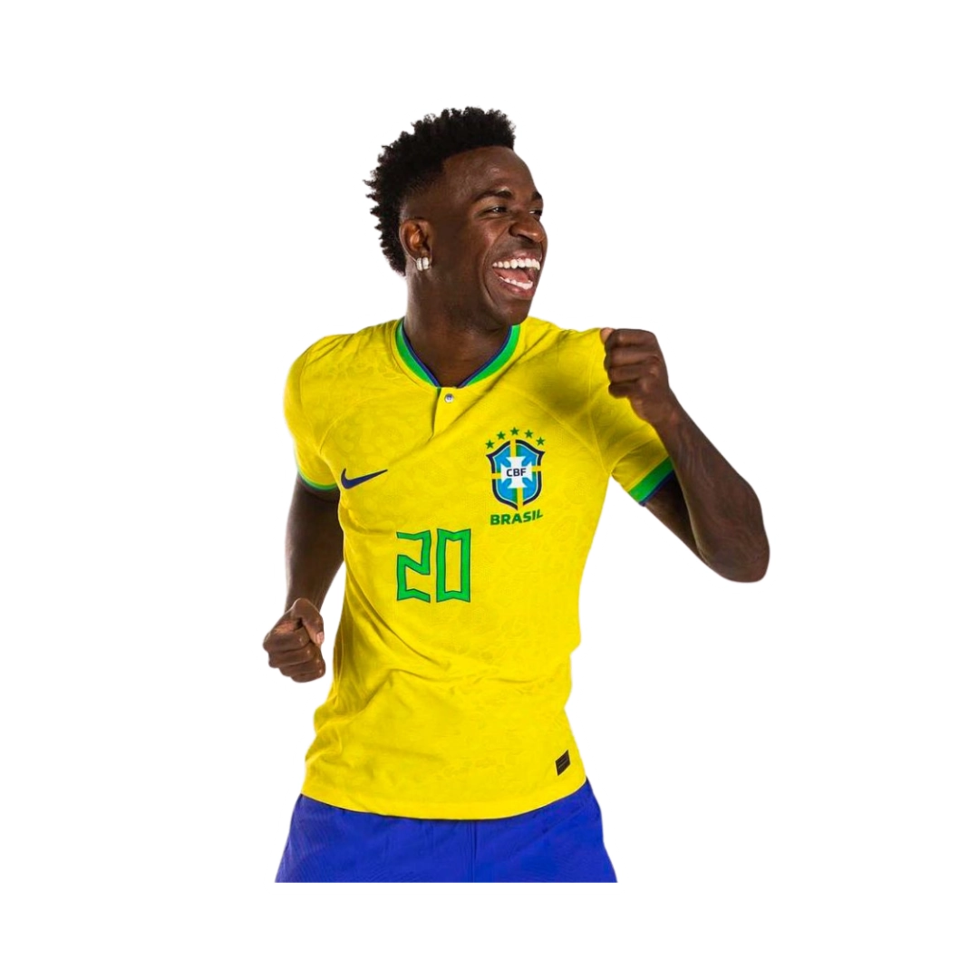 Premium Brazilian football glossy sticker - Brazil Football Sticker #46 - Premium Glossy
