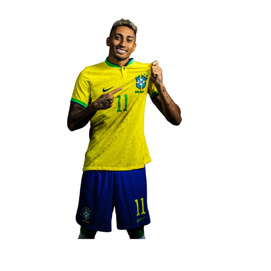 Premium Brazilian football glossy sticker - Brazil Football Sticker #47 - Premium Glossy