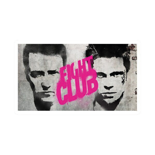 Tyler Durden & The Narrator — Fight Club Movie Still Sticker
