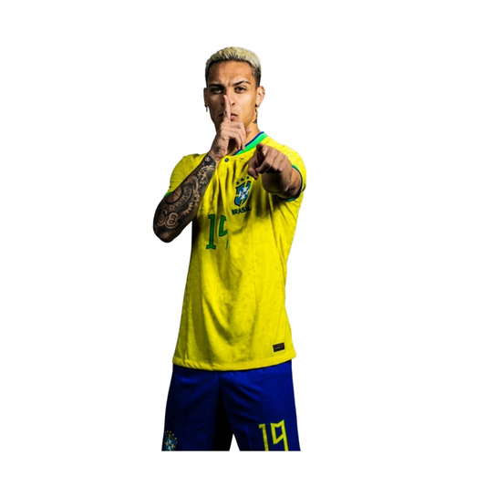 Premium Brazilian football glossy sticker - Brazil Football Sticker #48 - Premium Glossy
