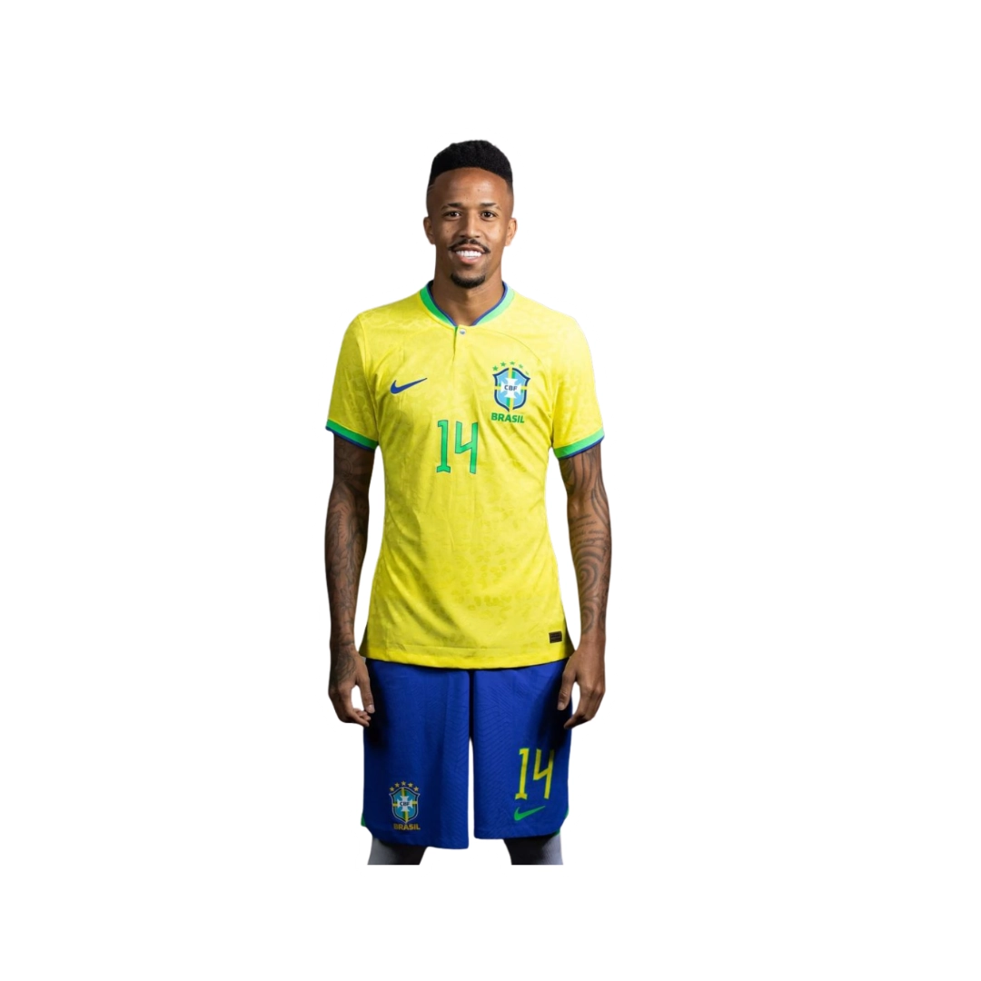 Premium Brazilian football glossy sticker - Brazil Football Sticker #53 - Premium Glossy