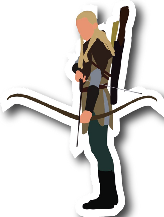 Legolas — Drawing His Bow Sticker