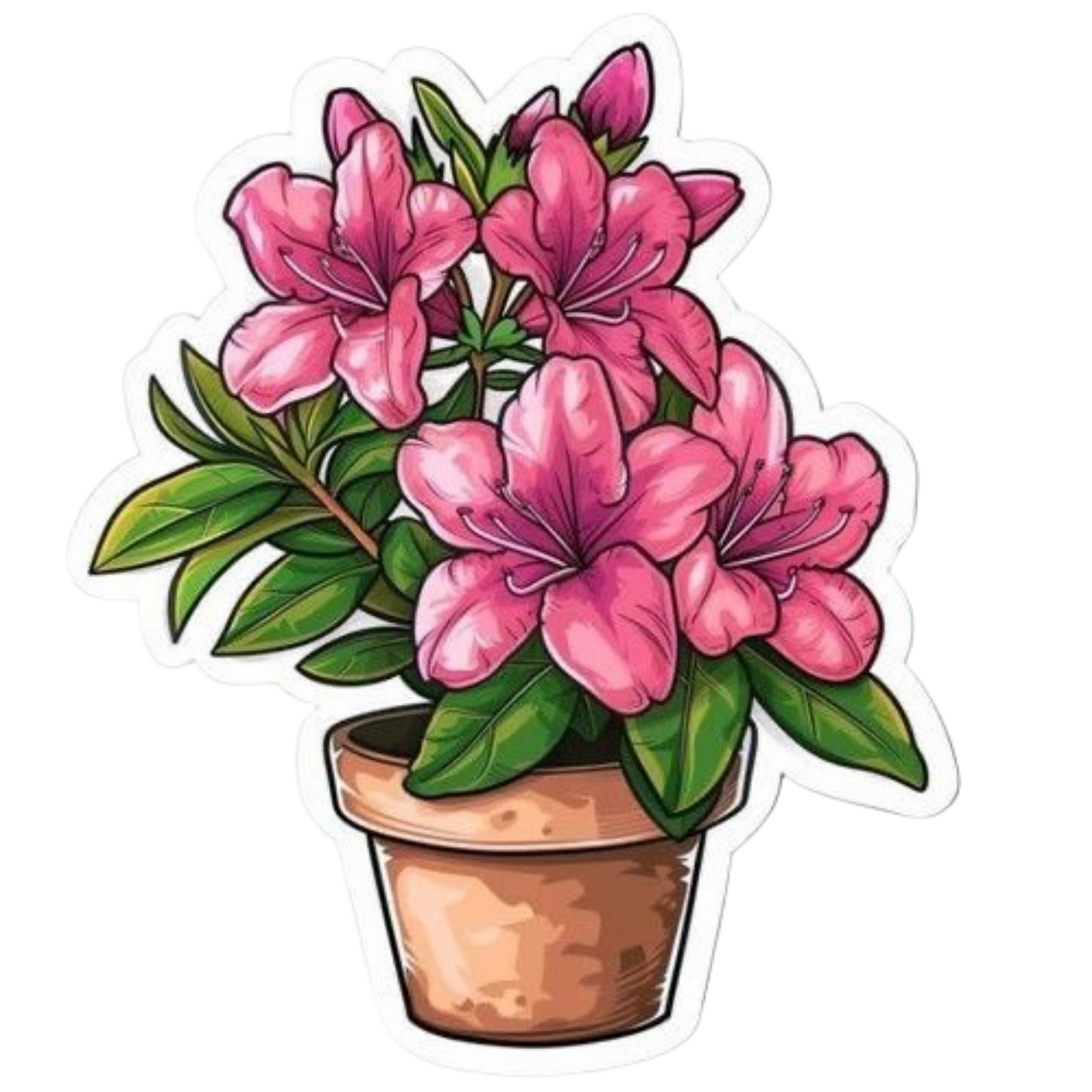 Flower Sticker #17
