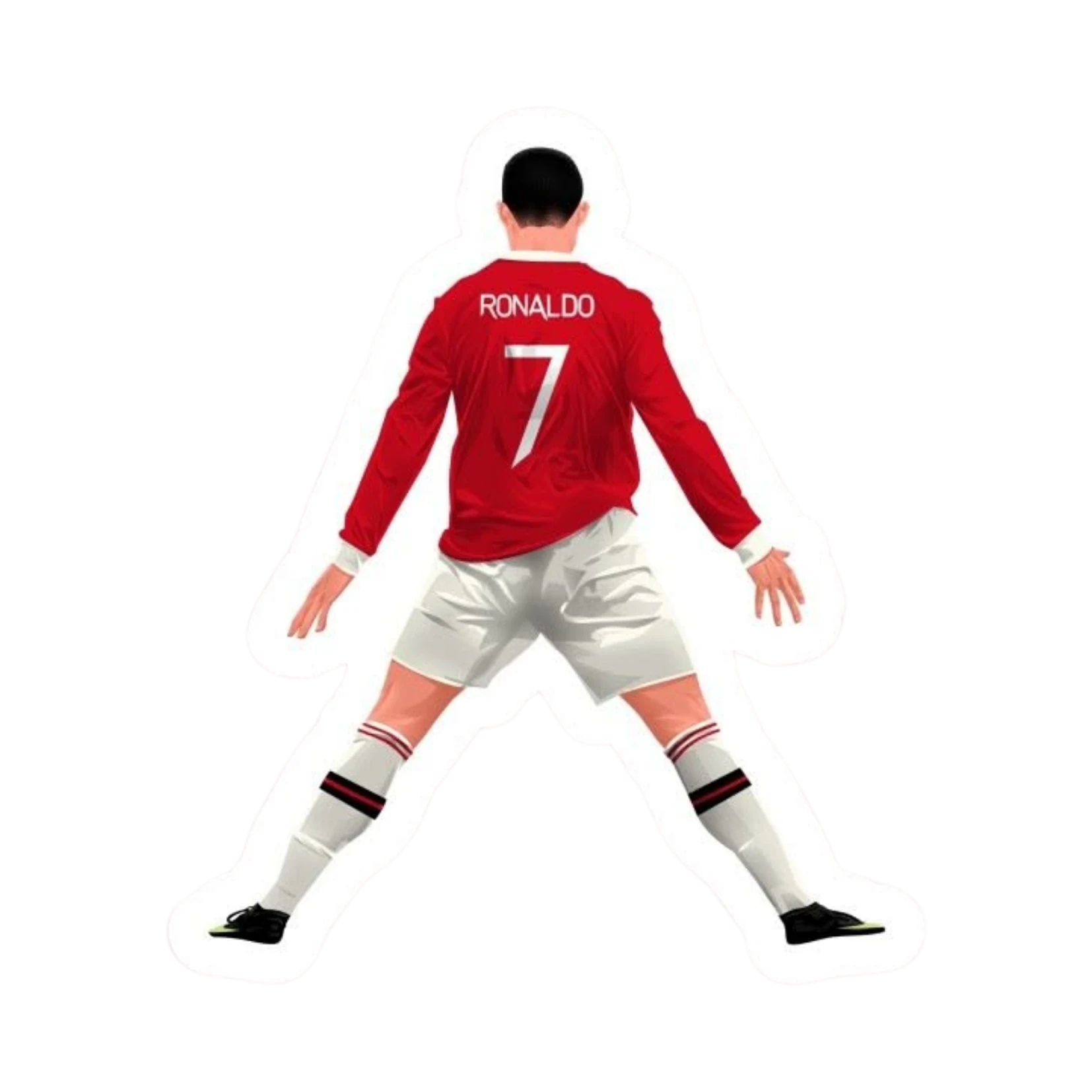 Portugal Football Flag Banner Sticker